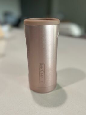 Brumate Slim Insulated Tumbler in Rose Gold